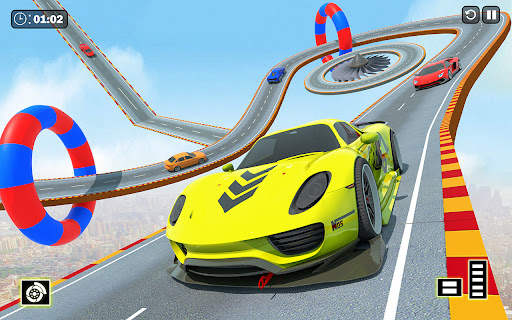 Mega Ramps Racing Car Stunts screenshot 2