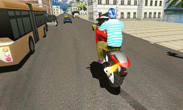 Moto Rider Racing 2017 - Highway bike racer screenshot 1