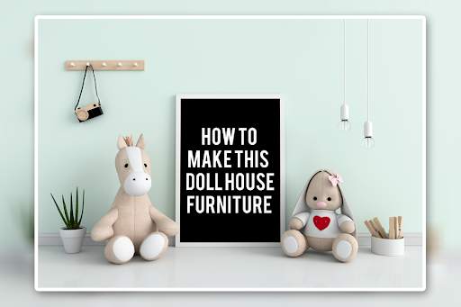 HOW TO MAKE DOLL FURNITURE: Dollhouse decoration screenshot 9