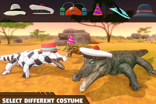 Crocodile Family Simulator Games 2021 screenshot 10