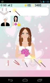 wedding dress up game screenshot 2