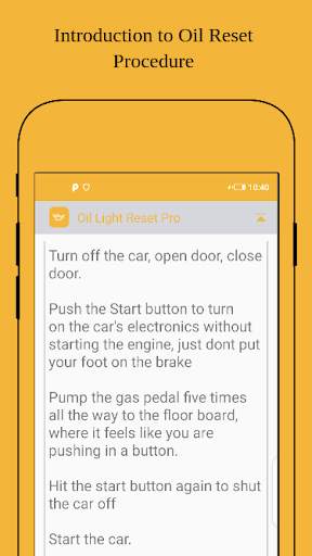 Oil Light Reset Pro - Service Reset Free screenshot 2