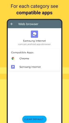 Default App Manager Lite screenshot 4