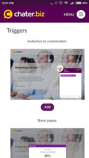 Live chat for website - Chater.biz screenshot 5