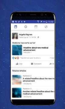 Fast for Facebook Lite screenshot 1
