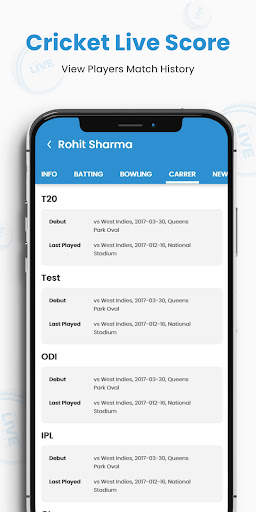 Live Cricket Score - HD TV screenshot 7