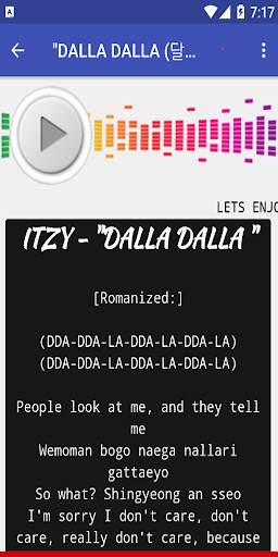 ITZY - Offline Song   Lyrics KPop screenshot 3