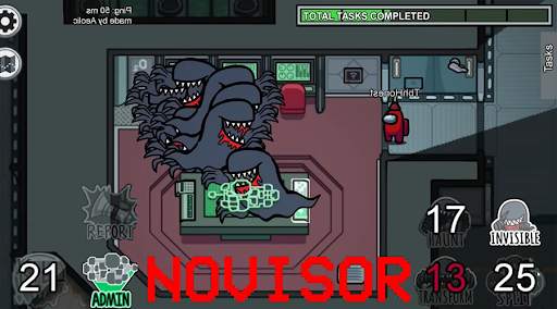 Among Us Novisor Mod Role screenshot 1