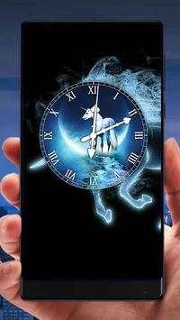 Unicorn Analog Clock Live Wallpaper screenshot 2