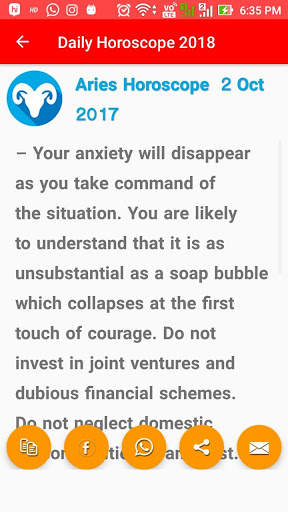 Daily Horoscope 2020 screenshot 3