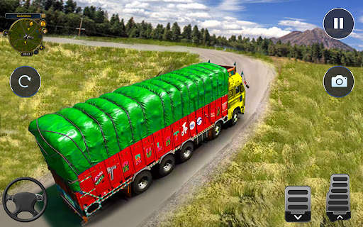 Game Mengemudi Truk Kargo Euro screenshot 3
