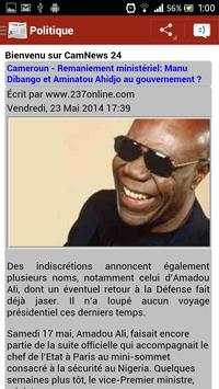 Camer News screenshot 1