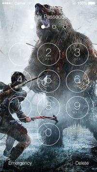 Tomb Raider Lock Screen скриншот 2