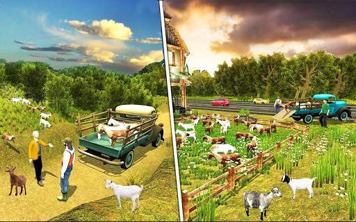 Goat Transport Simulator : Farm Animal Goat Game screenshot 1