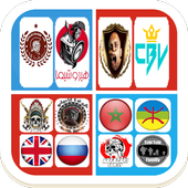 Logo Maker:Groups,flag,sticker icon