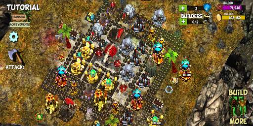 ☣️ Clash Of Orcs ⛺️ City Building Defense War TD screenshot 19