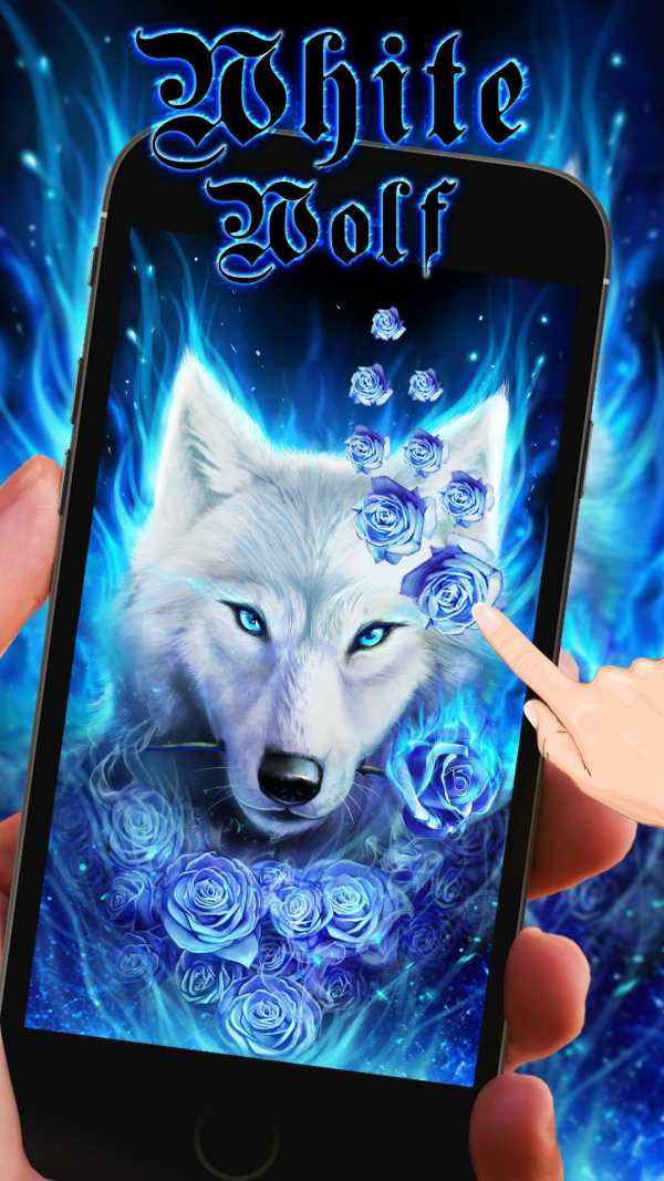Arctic Wolf Live Wallpaper screenshot 3