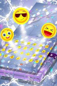 Purple Glitter Glare Keyboard screenshot 4
