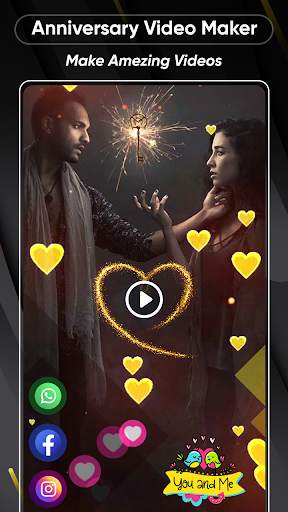 Anniversary Video Maker with Song & Music screenshot 6