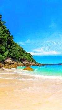 Tropical Beach HD Wallpaper screenshot 5