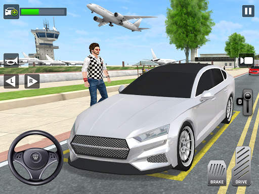 Permainan Mobil Taxi Kota 3d Simulator 2021 screenshot 9
