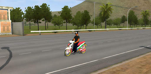 Mod Bussid Motor Drag screenshot 2