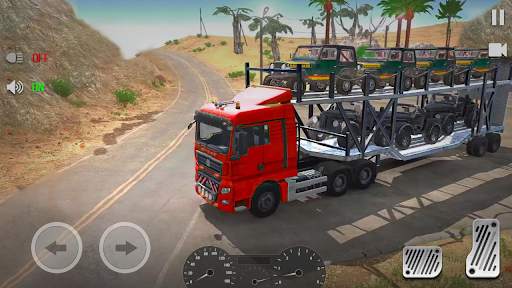 Truck Car Transport Trailer screenshot 1