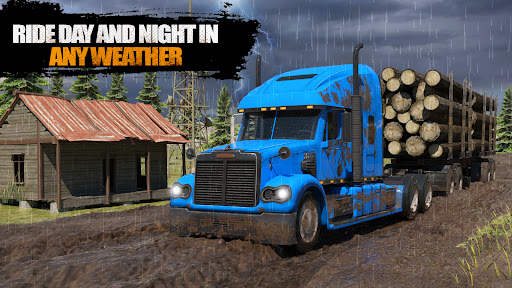 Mud Truck driver Truck Game 3D screenshot 2