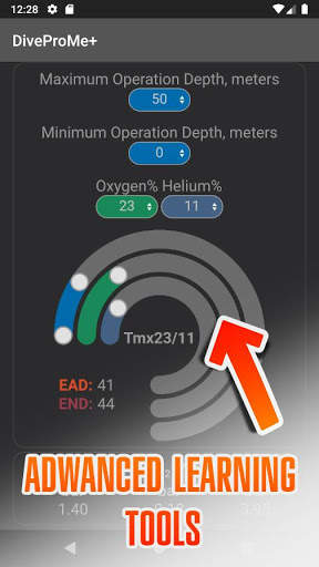 DiveProMe Scuba Technical Diving Planner screenshot 4
