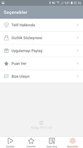 Kolay Tv - Canlı Tv izle screenshot 6