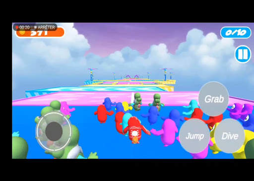 Fall Dudes Ultimate Knockout - 3D Challenge Game screenshot 2