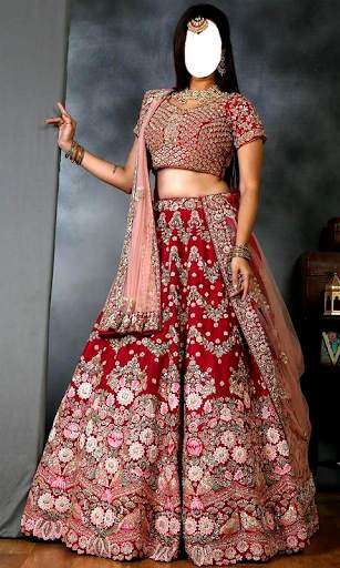 Half saree Photo Suit 8 تصوير الشاشة