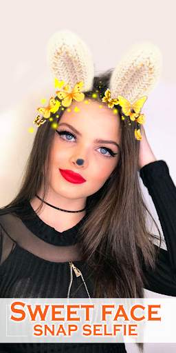 Sweet Face Snap Selfie 3 تصوير الشاشة
