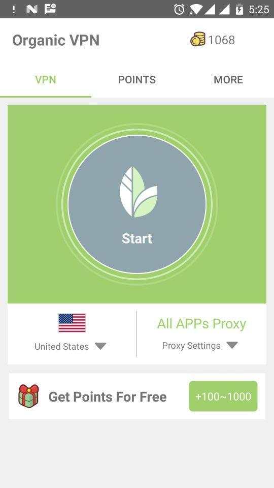 Organic Vpn screenshot 1