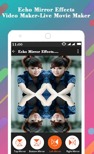 Echo Mirror Effects Video Maker-Live Movie Maker screenshot 2