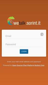 WeTalk@Sorint screenshot 2