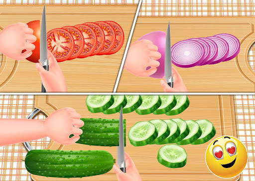 Crispy Fish Burger Recipe - Girls Cooking Game screenshot 2