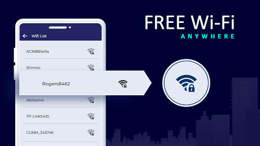 Free WIFI Connection Anywhere -Network Map Connect screenshot 3