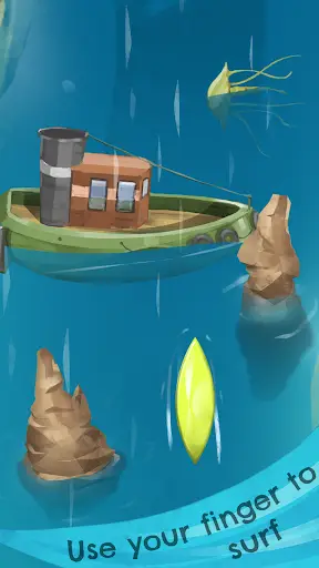Finger Surfer - Free Surf Game screenshot 15