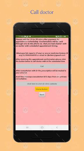 Dr. RJH appointment booking and consultation screenshot 4