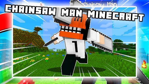 Mod Chainsaw Man for Minecraft screenshot 2