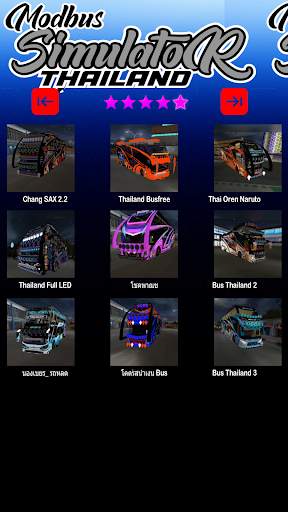 Mod Bus Simulator Thailand screenshot 5