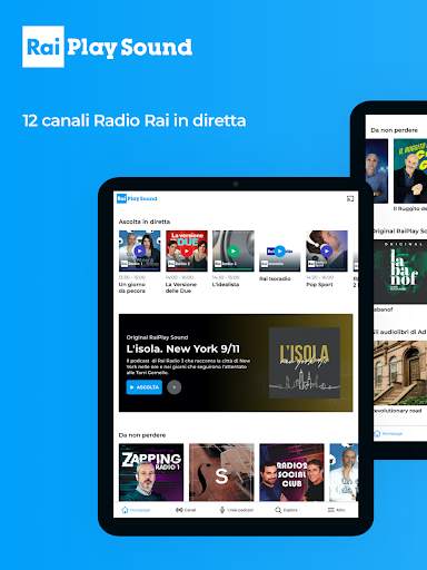 RaiPlay Sound: radio e podcast screenshot 14