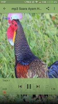 mp3 Suara Ayam Hutan screenshot 4