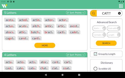 Wordfinder by WordTips screenshot 16