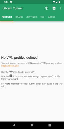 Librem Tunnel screenshot 1