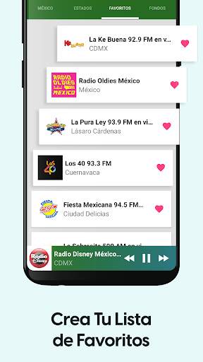 Radios de Mexico Gratis скриншот 4