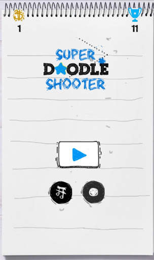 Super Doodle Shooter Game screenshot 1