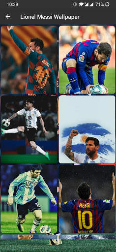 Messi Wallpaper HD screenshot 2