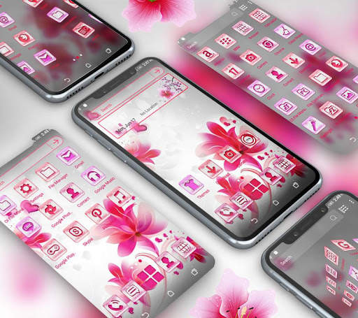 Soft Flower Launcher Theme screenshot 3